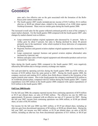 goodrich  4Q2008ER