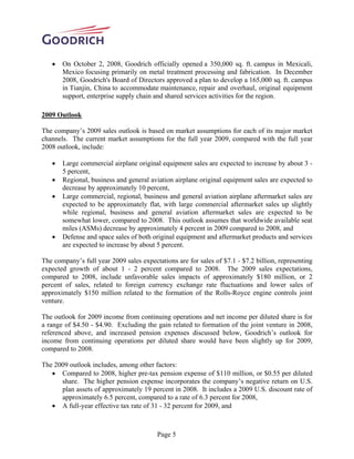 goodrich  4Q2008ER
