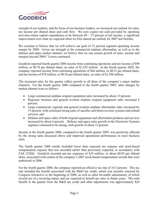 goodrich  4Q06_release