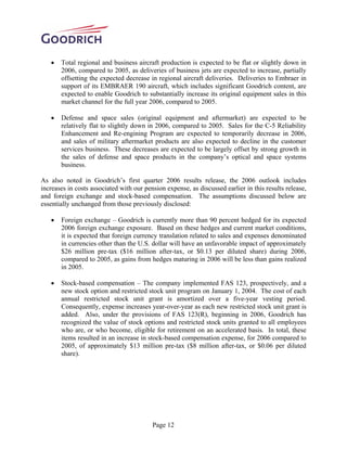 goodrich  2Q_06_EarningsRelease