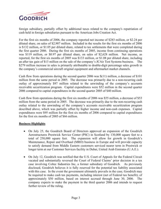goodrich  2Q_06_EarningsRelease