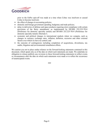 goodrich  2Q_06_EarningsRelease