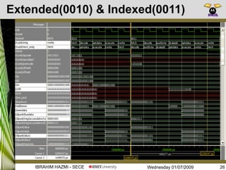 Wednesday 01/07/2009IBRAHIM HAZMI - SECE
Extended(0010) & Indexed(0011)
26
 