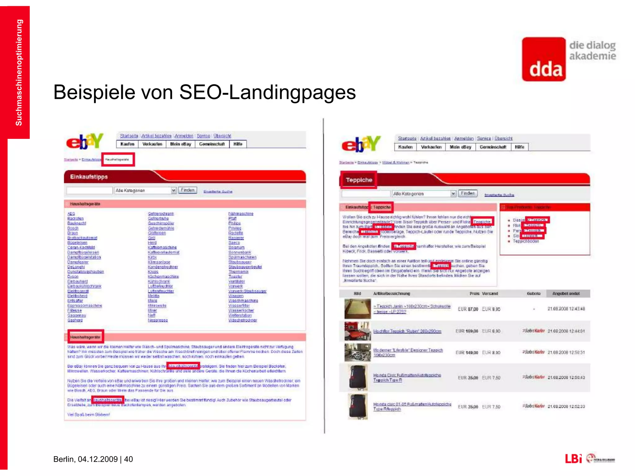 ImplementierungSuchmaschinenoptimierung