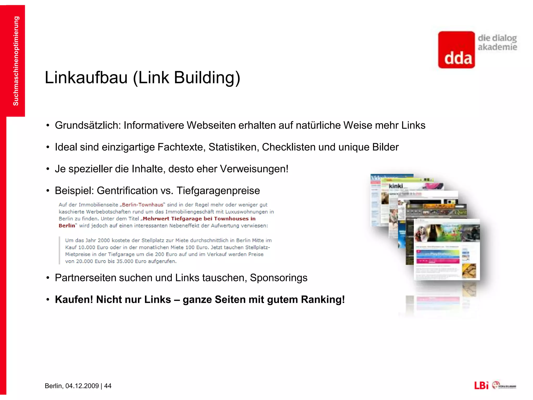 ImplementierungSuchmaschinenoptimierung