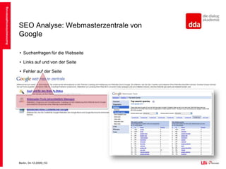 Suchmaschinenoptimierung2.3 Controlling