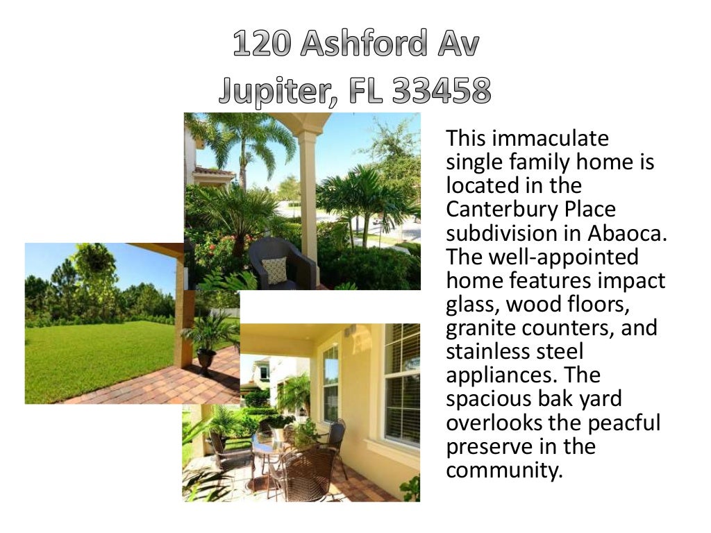 Homes for Sale Abacoa Jupiter Real Estate