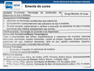 Ementa do curso
 