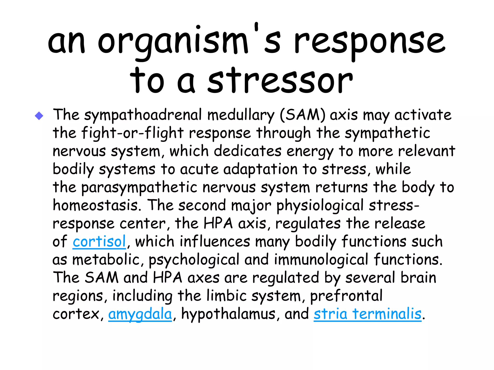 121. HPA Axis and Stress Theories | PPTX