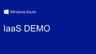 IaaS DEMO
 