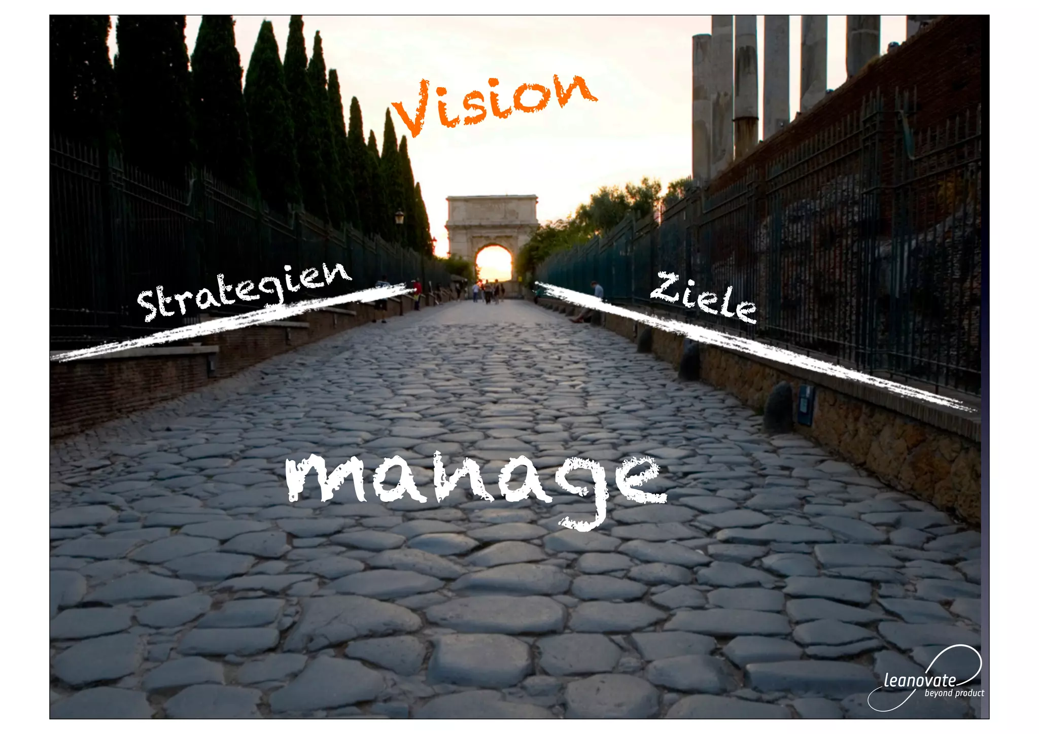 Visio n


      g ie n             Z iel
Strate                        e



       manage
 