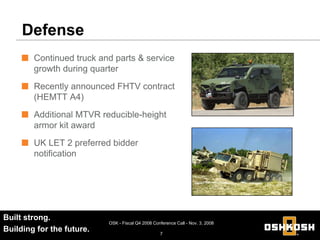 OSK_Q4_2008_Earnings_Release_Slides