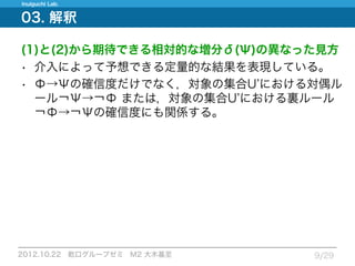12.10.22_論文紹介_Measuring expected effects of interventions based on decision rules