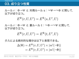 12.10.22_論文紹介_Measuring expected effects of interventions based on decision rules