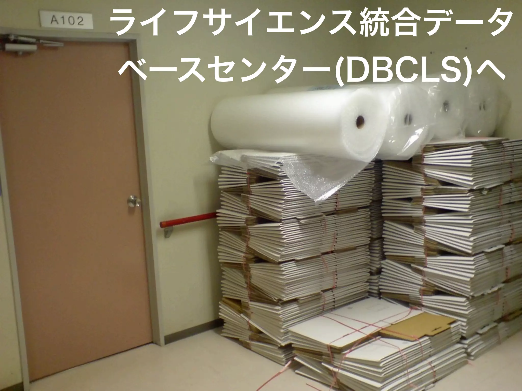 ライフサイエンス統合データ
ベースセンター(DBCLS)へ




              11
 