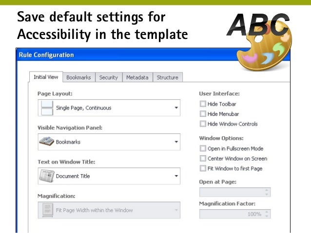 create accessible pdf from word