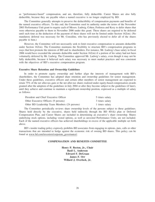 becton dickinson proxy2007