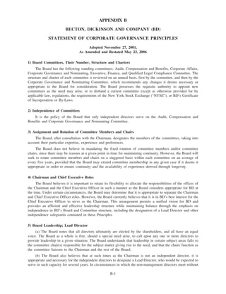 becton dickinson proxy2007