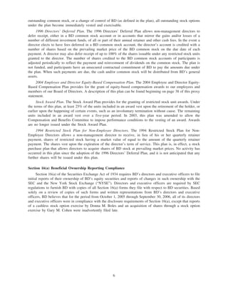 becton dickinson proxy2007