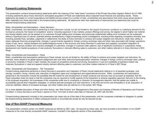 PaxarInvestorTeleconferenceHandout