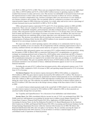 omnicare annual reports 2004