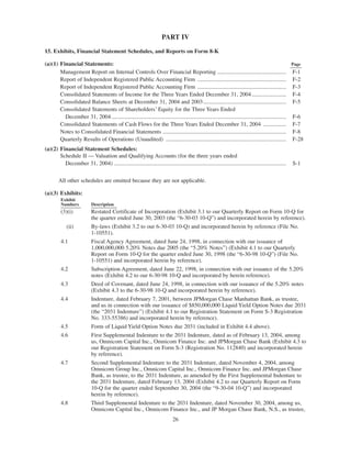 omnicare annual reports 2004