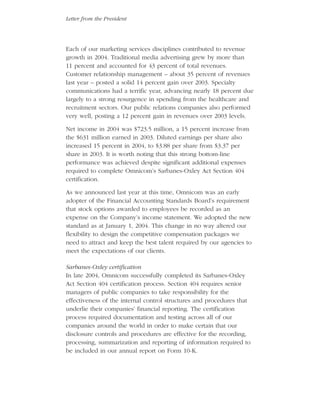 omnicare annual reports 2004