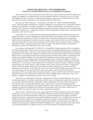 omnicare annual reports 2004