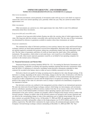 omnicare annual reports 2004