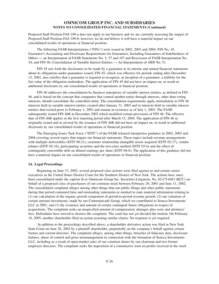 omnicare annual reports 2004