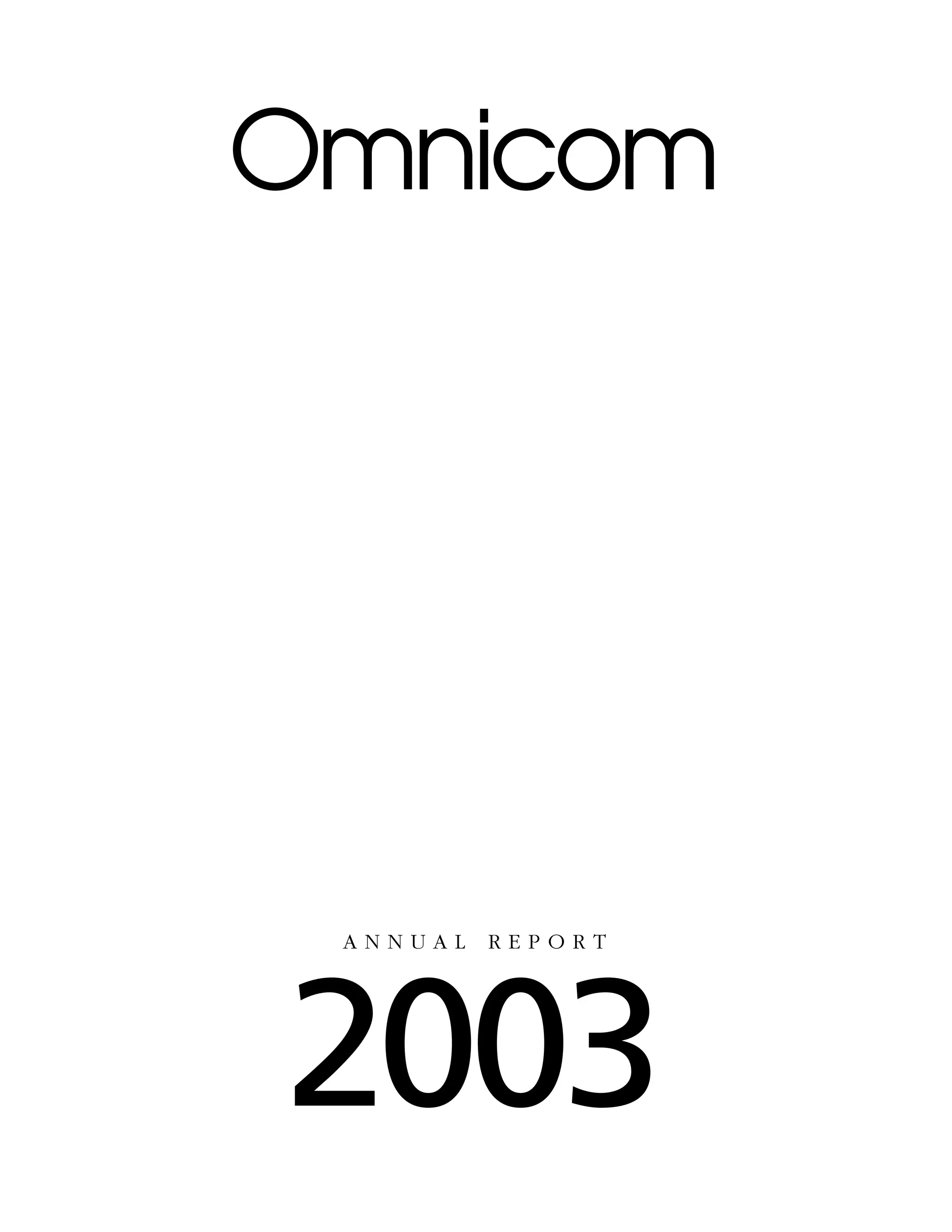 omnicare annual reports 2003