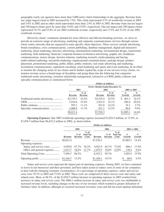omnicare annual reports 2003