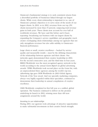 omnicare annual reports 2003