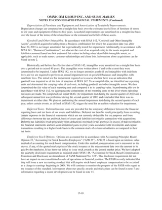 omnicare annual reports 2003