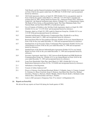 omnicare annual reports 2001