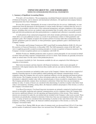 omnicare annual reports 2001