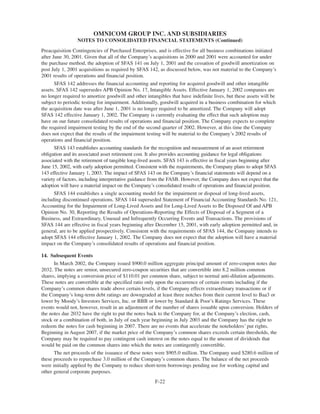 omnicare annual reports 2001