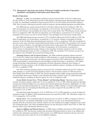 omnicare annual reports  2000