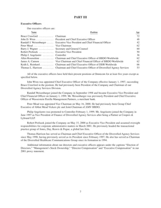 omnicare annual reports  2000