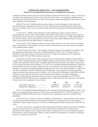 omnicare annual reports  2000