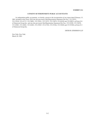 omnicare annual reports  2000