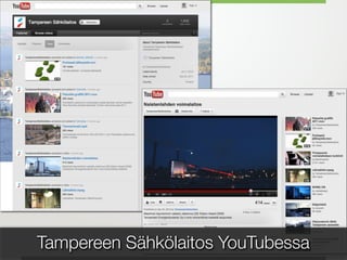 Tampereen Sähkölaitos YouTubessa
 