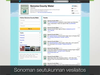 Sonoman seutukunnan vesilaitos
 