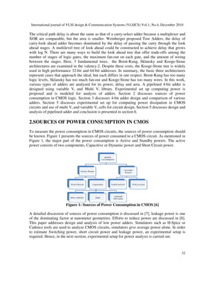 Design and Analysis of Multi Vt and Variable Vt based Pipelined Adder ...