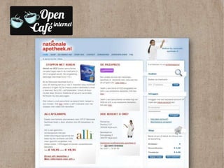 Open Internet Cafe 12 november - Gele banaan