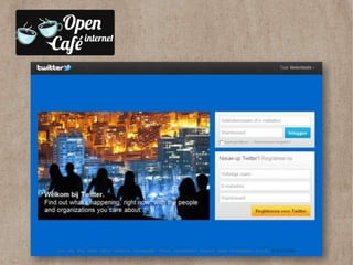 Open Internet Cafe 12 november - Gele banaan