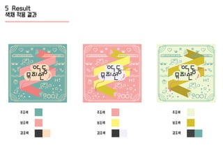 주조색
보조색
강조색
주조색
보조색
강조색
주조색
보조색
강조색
5 Result
색채 적용 결과
 