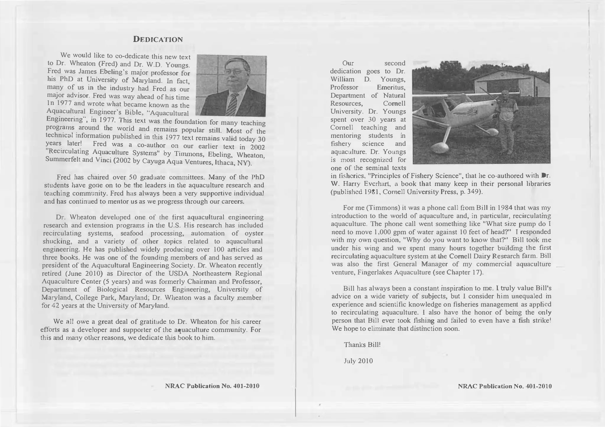 Recirculating Aquaculture 2nd Mb Timmons Jm Ebeling | PDF