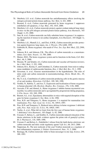 Carbon Monoxide And Cardiovascular Functions 1st Edition Rui Wang | PDF
