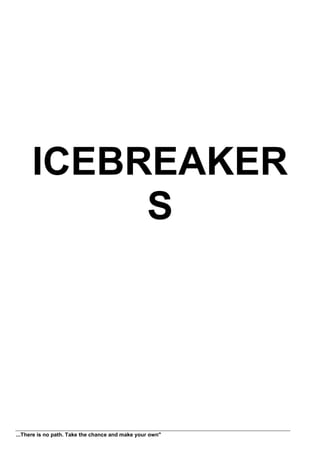 121209 games icebreakers energizers